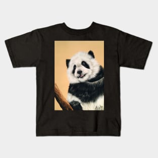 Panda Bear Cub Kids T-Shirt